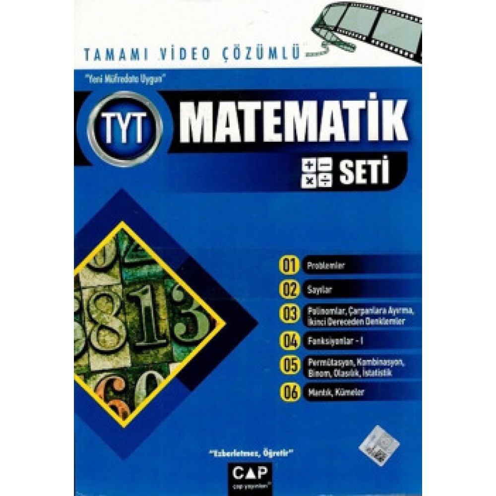 ÇAP TYT MATEMATİK SETİ 2020