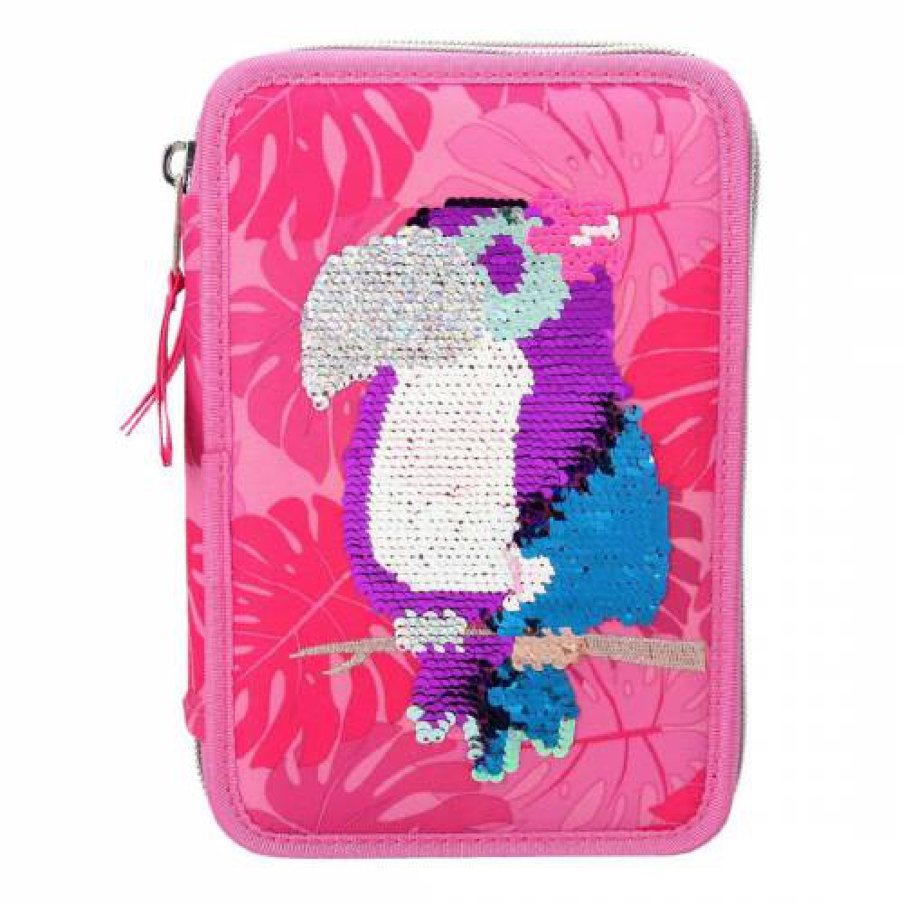 TOP MODEL FİLLED PENCİL CASE TRİPLE 3 KATLI DOLU  