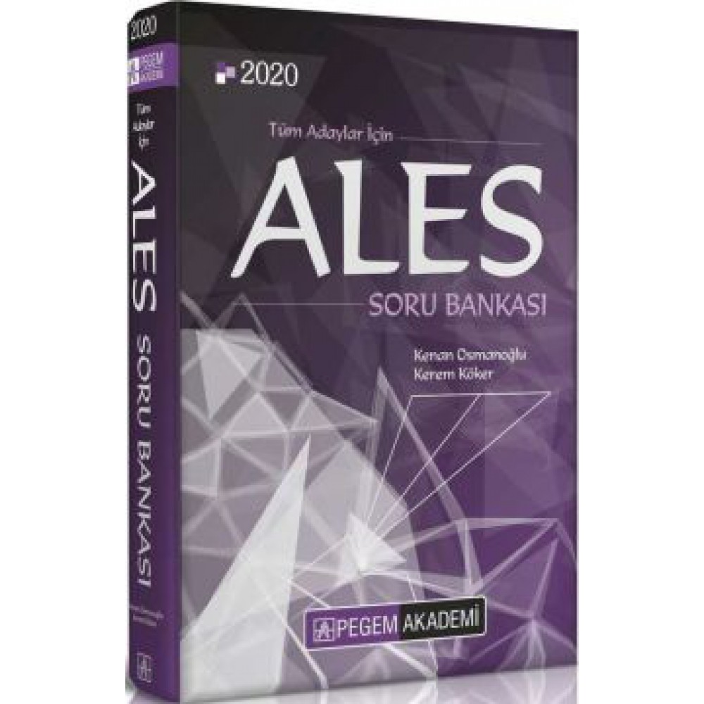 PEGEM ALES 2020 TÜM ADAYLAR İÇİN SORU BANKASI 