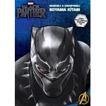 MARVEL BLACK PANTER MASKELİ VE ÇIKARTMALI BOYAMA 