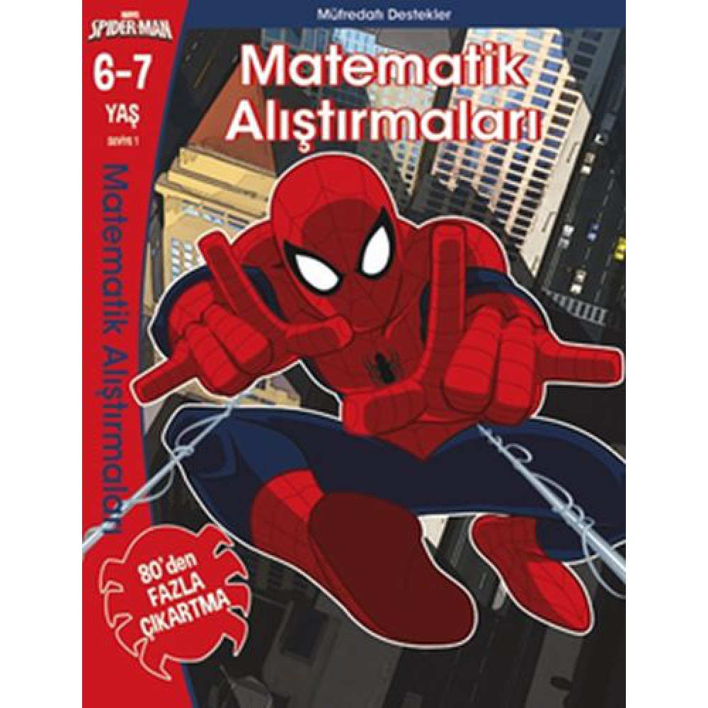SPIDERMAN MATEMATİK ALIŞTIRMA 6-7 YAŞ