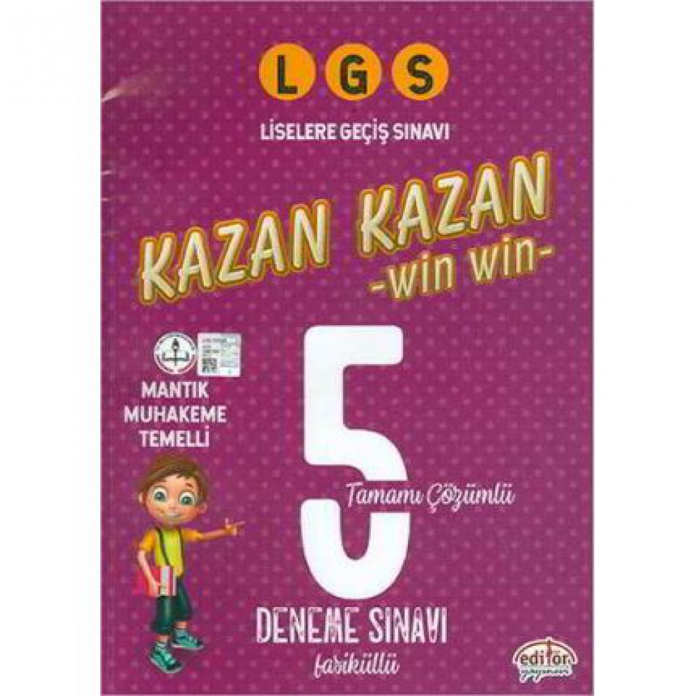 EDİTÖR LGS KAZAN KAZAN 5 Lİ DENEME SINAVI