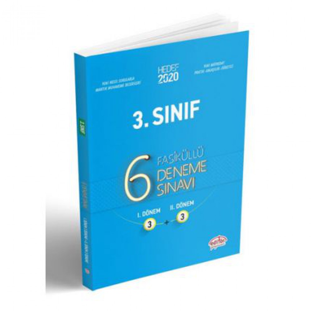 EDİTÖR 3.SINIF 3+3 FASİKÜL DENEME SINAVI