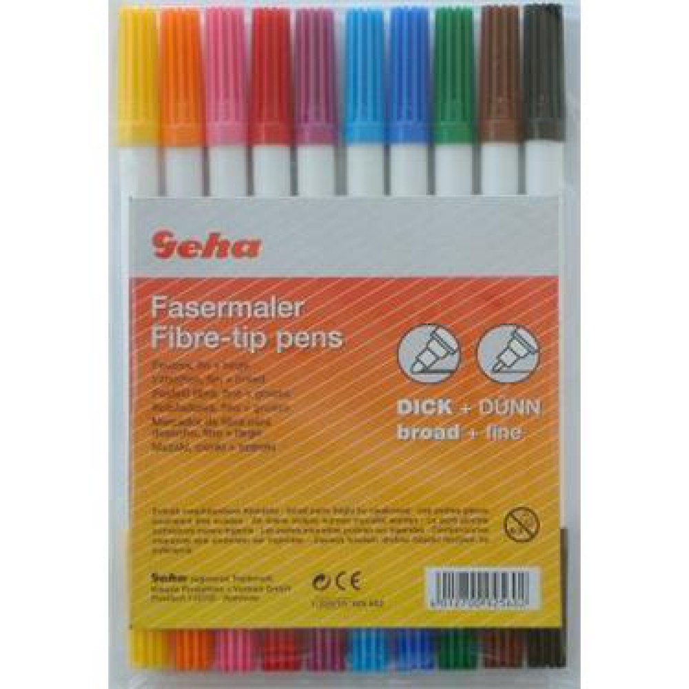 HERLITZ 10 LU KEÇELİ BOYA KALEMİ 925602