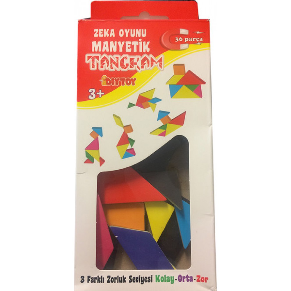 MANYETİK ZEKA OYUNU TANGRAM 1321