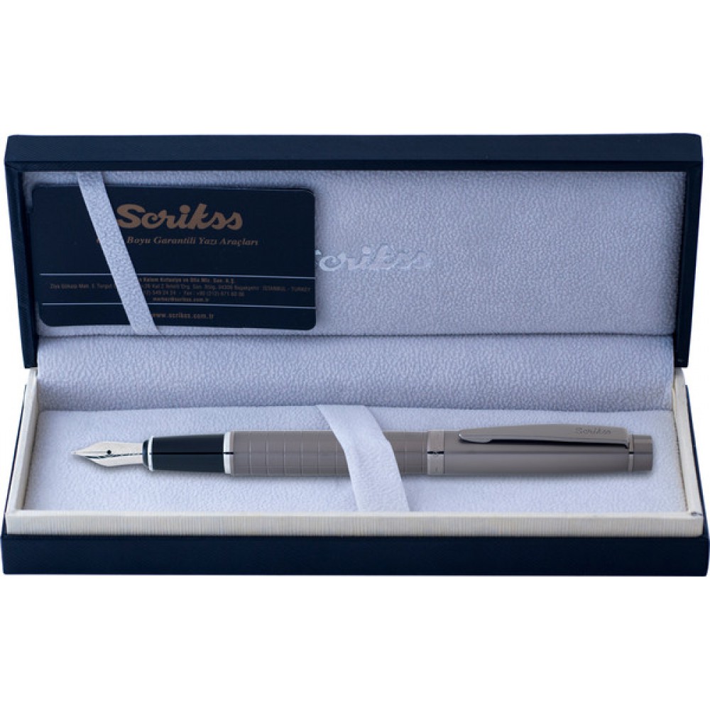 SCRIKSS 38 DOLMAKALEM KARBON GRİ