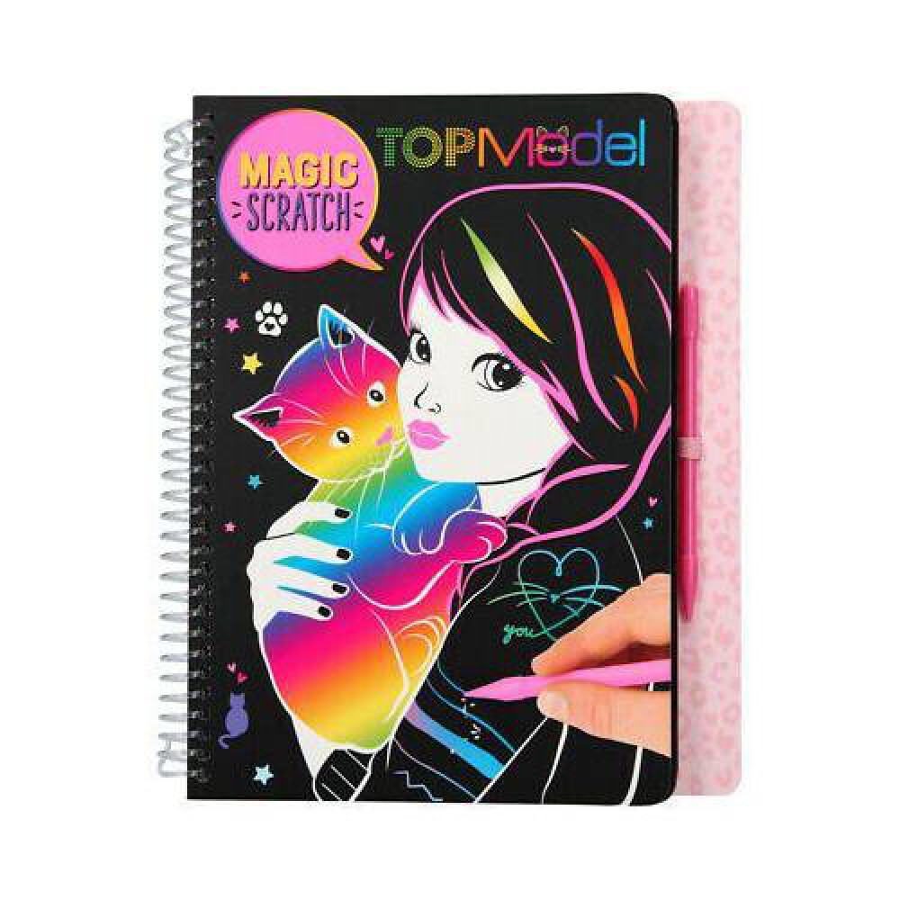 TOPMODEL SİHİRLİ KAZIMA KEDİ BOYAMA 0410795_A