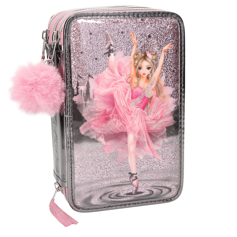 TOP MODEL FANTASTİK TRİPLE DOLU KALEMLİK BAL GRİ