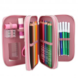 TOP MODEL FANTASTİK TRİPLE DOLU KALEMLİK BAL GRİ