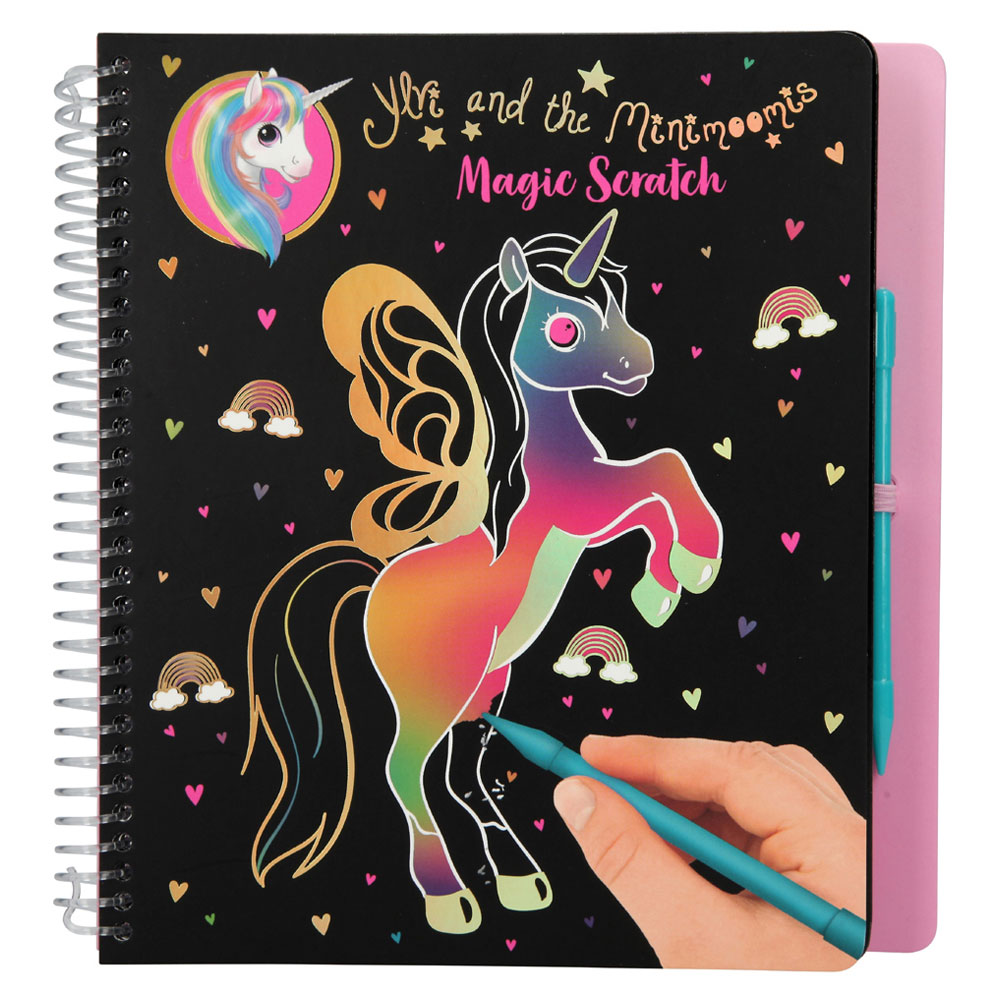 TOP MODEL SİHİRLİ KAZIMA BOYAMA KİTABI 0897_A  N/A