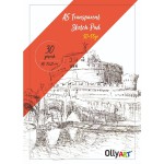 OLLYART SPİRALLİ AYDINGER ESKİZ BLOK A5 30 YAPRAK 50/55GR