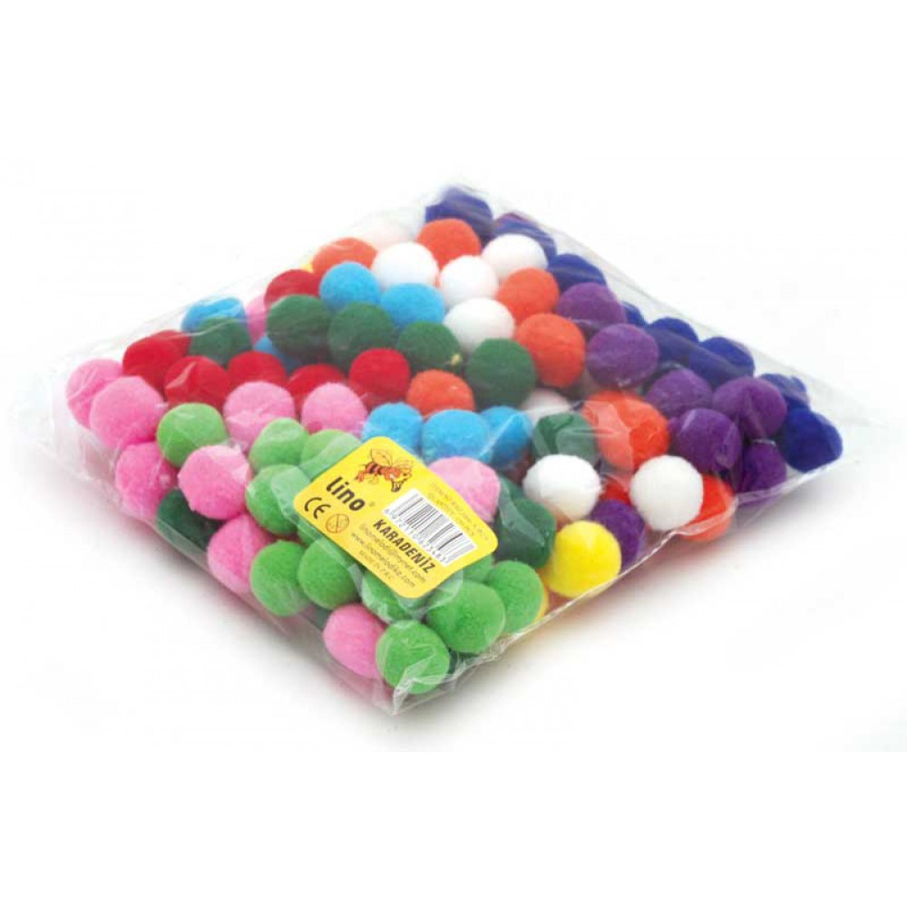 LİNO PONPON 20MM 150 Lİ RBZ-2006-2