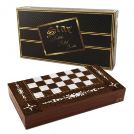 STAR ANTİK SEDEFLİ TAVLA 