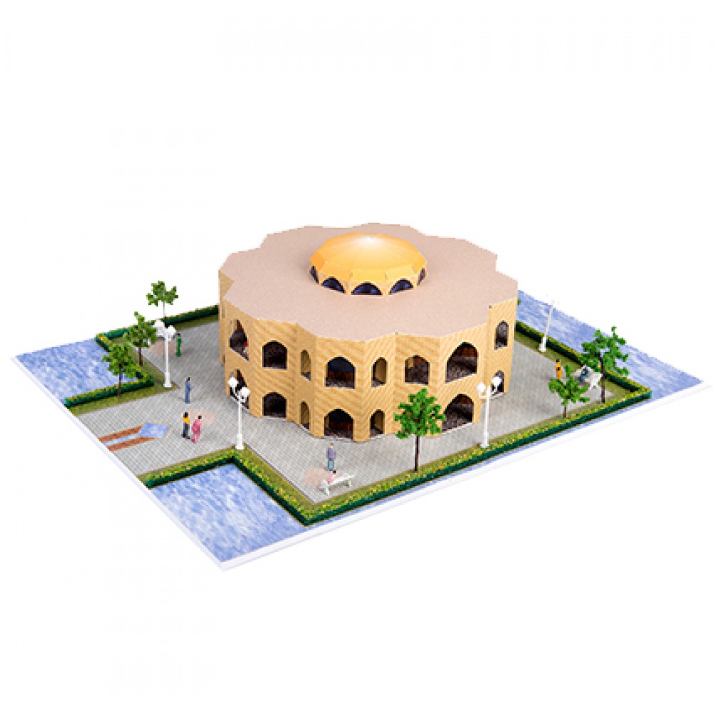 ESHEL ÜÇ BOYUTLU İNCİ KÖŞK 1/100 1+1 Lİ