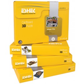 ESHEL ÜÇ BOYUTLU AHŞAP VİLLA PUZZLE 1/100 1+1 Lİ