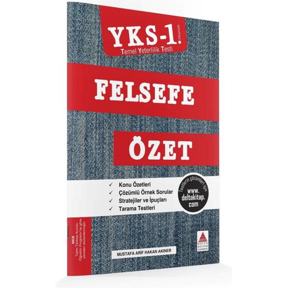 Delta YKS-TYT Felsefe Özet 1. Oturum