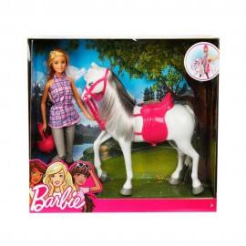 MATTEL BARBIE VE BEYAZ ATI DHB68