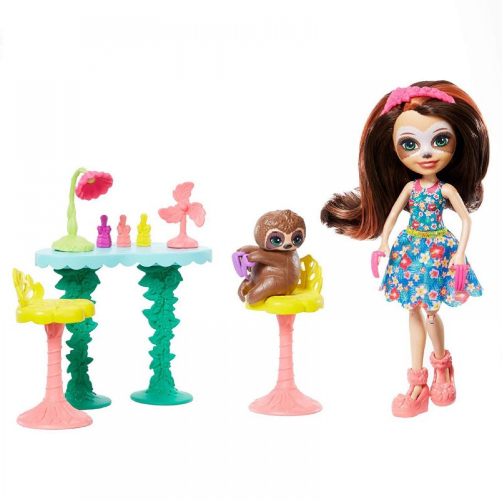 ENCHANTİMALS BEBEKLERİ PİKNİKTE OYUN SETİ FCC62 MATTEL