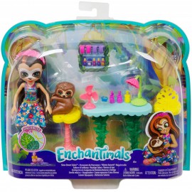 ENCHANTİMALS BEBEKLERİ PİKNİKTE OYUN SETİ FCC62 MATTEL