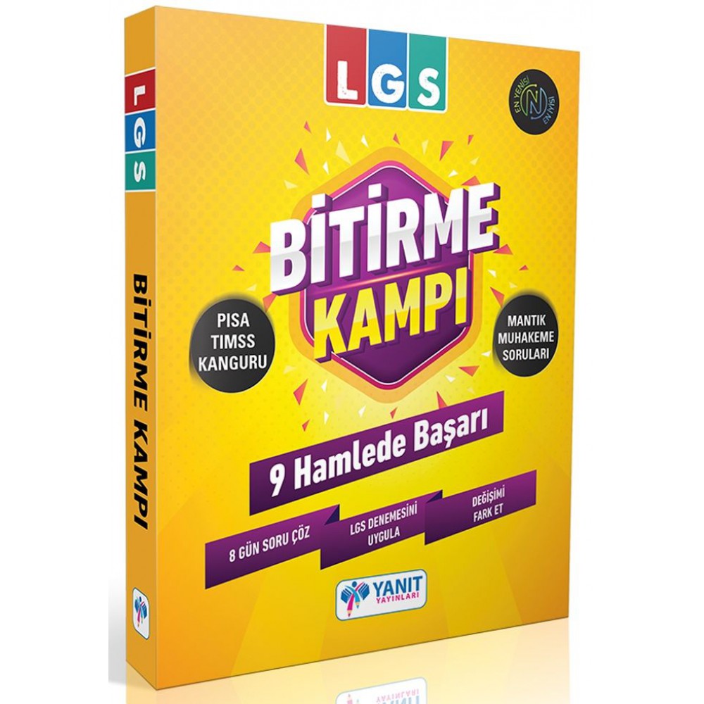 YANIT 8.SINIF LGS 9 HAMLEDE BAŞARI BİTİRME KAMPI