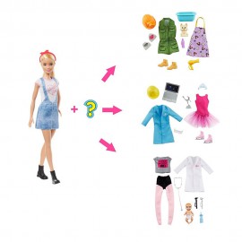 MATTEL BARBİE SÜRPRİZ MESLEK BEBEĞİ GLH62