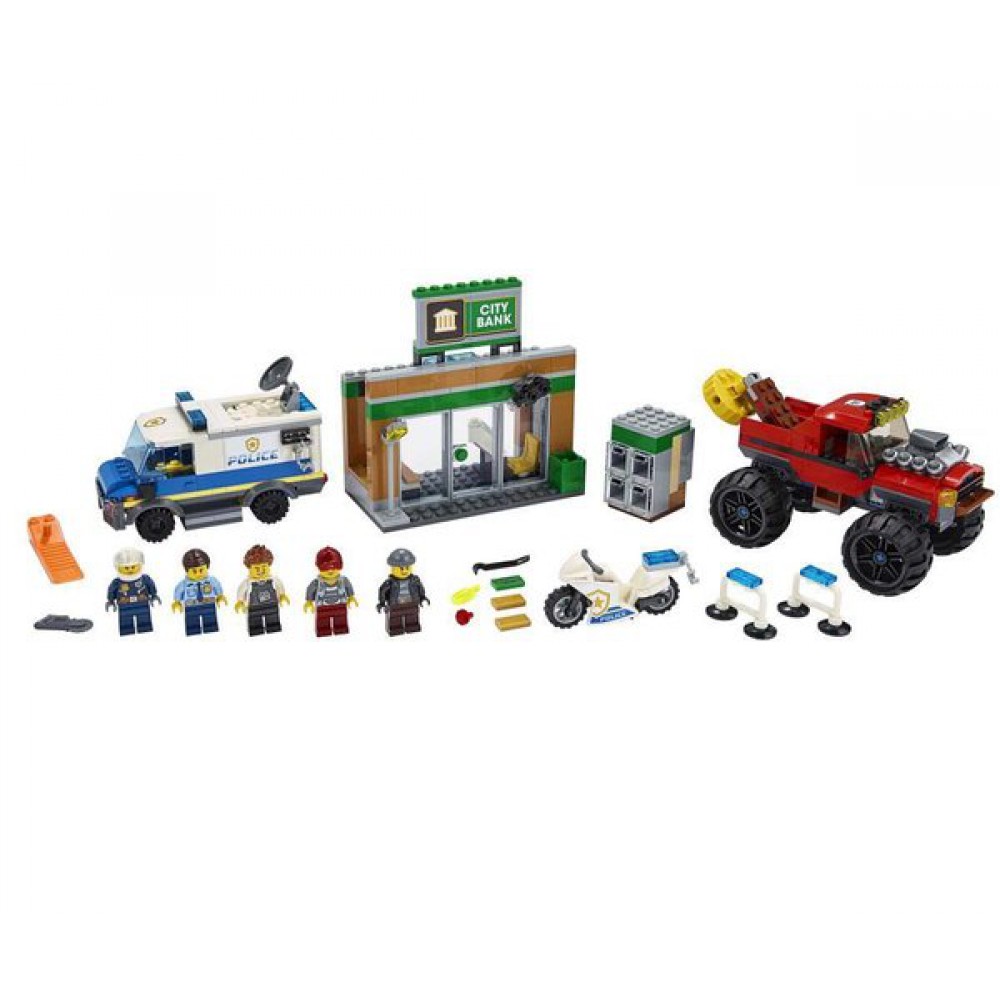 LEGO POLİS CANAVAR KAMYON SOYGUNU LSC60245
