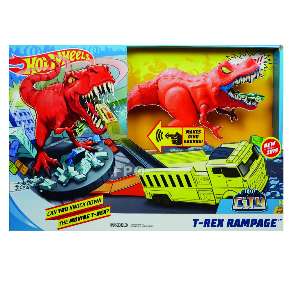 MATTEL HW T-REX SALDIRISI OYUN SETİ GFH88