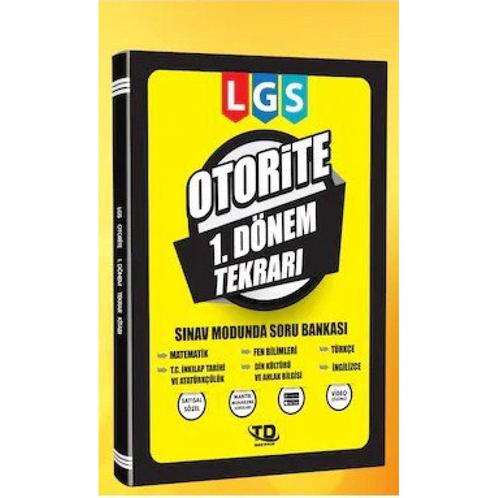 TANDEM YAYINLARI LGS OTORİTE 1.DÖNEM TEKRARI SORU BANKASI