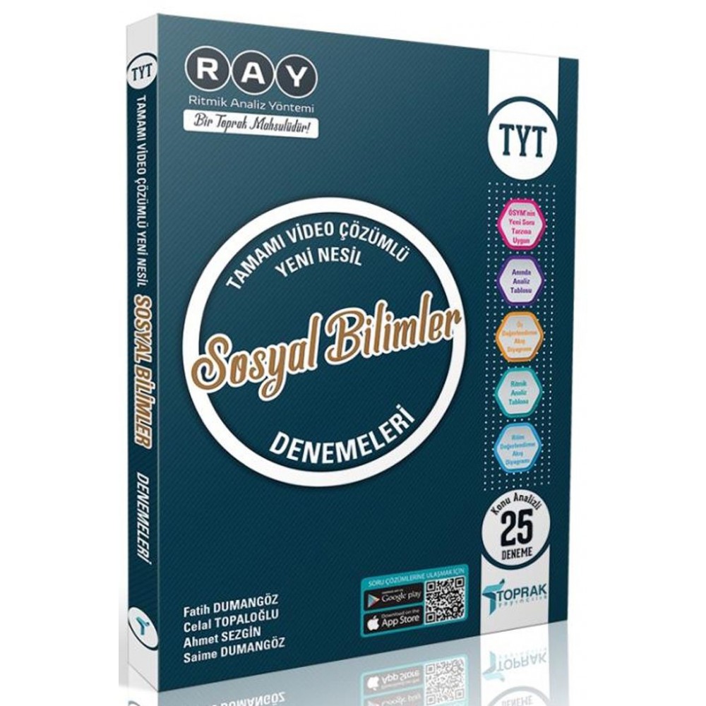 TOPRAK TYT SOSYAL BİLİMLER RAY 25 DENEME