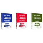 EDİTÖR 2020 8.Sınıf LGS Eve Sığar 1.Dönem Seti Editör Yayınları 