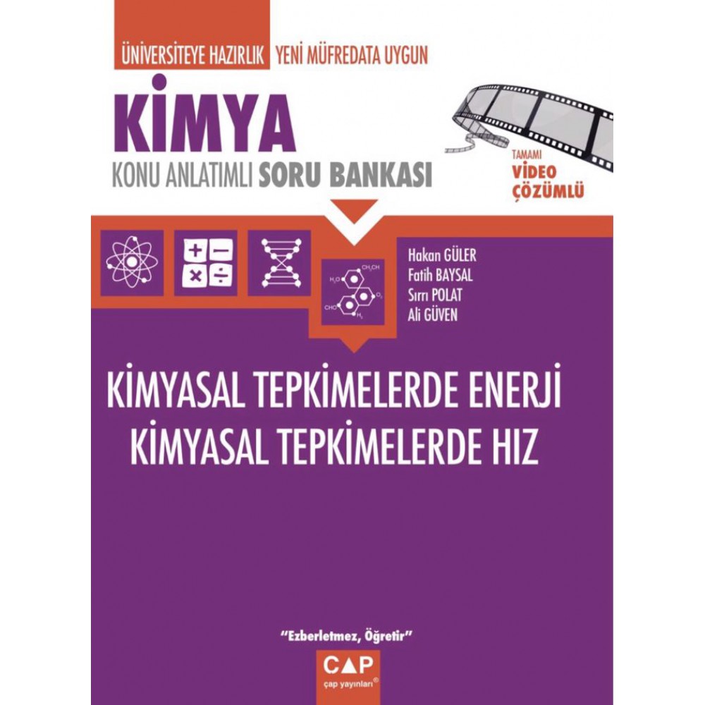ÇAP ÜNİVERSİTE HAZIRLIK KİMYASAL TEPKİ HIZ ENERJİ KA-SB