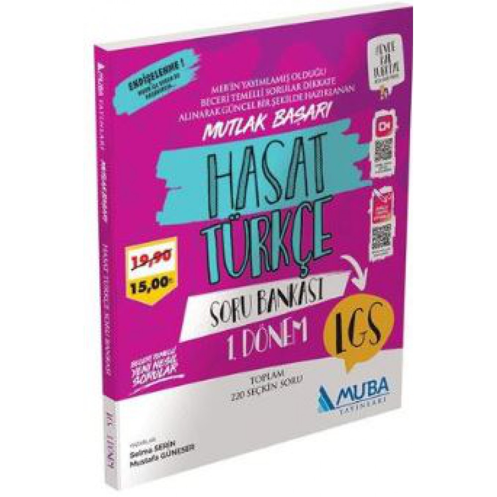 MUBA LGS HASAT 1. DÖNEM TÜRKÇE SORU BANKASI