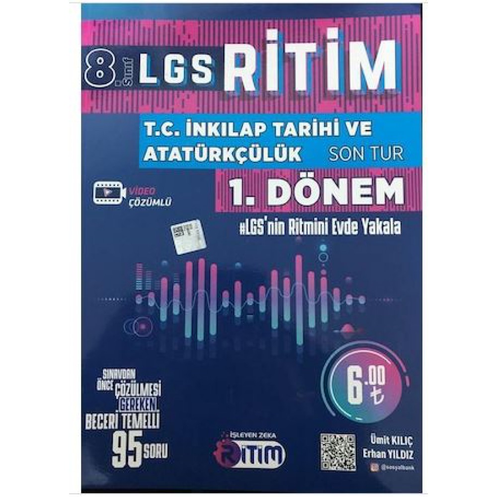 İŞLEYEN ZEKA 8 SINIF 1. DÖNEM İNKILAP RİTİM SORU BANKSI