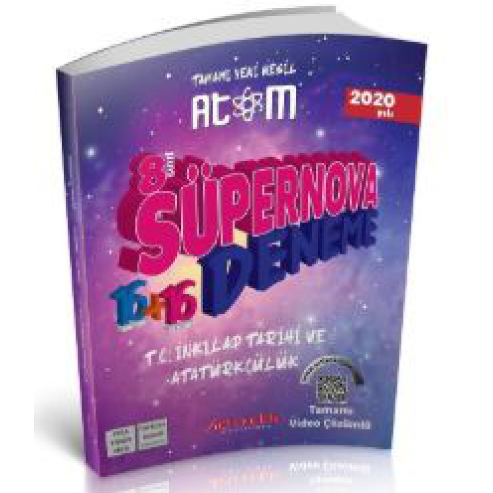 ARTI ZEKA 8.SINIF SÜPERNOVA TC.İNKL. TAR. VE ATATÜRK. PAKET DENEME