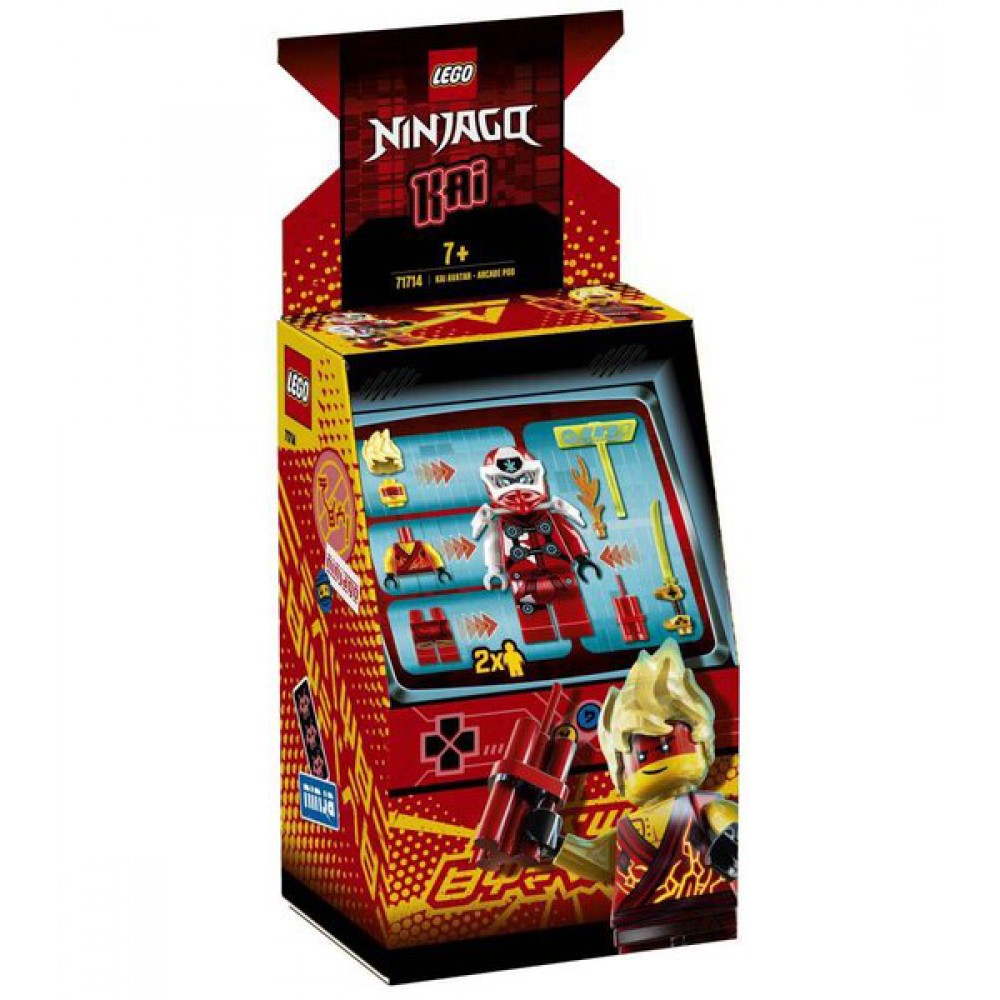 LEGO NİNJAGO KAİ AVATAR-ATARİ KAPSÜLÜ +7 YAŞ 49 pcs
