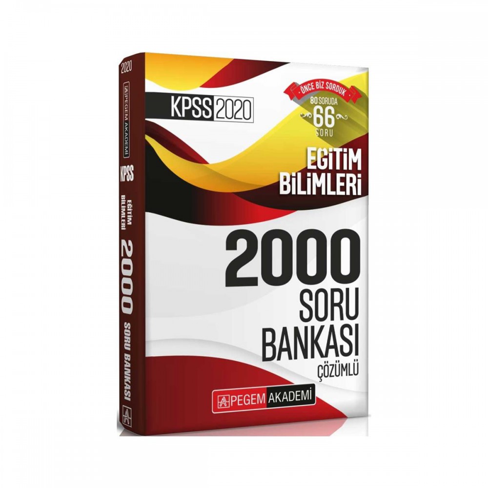 PEGEM KPSS 2020 EĞİTİM BİLİMLERİ EFSANE 2000 SB