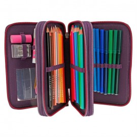 TOP MODEL KALEM KUTU 3 KAT TURKUAZ 8821