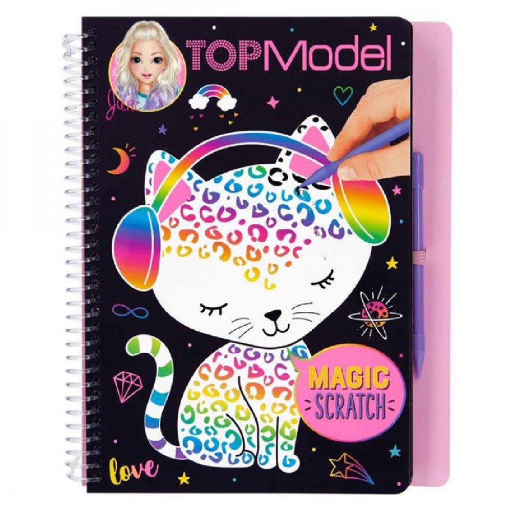 TOP MODEL MAGİC-SCRATCH BOOK