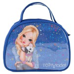 TOP MODEL MAKYAJ ÇANTASI MAVİ 8715