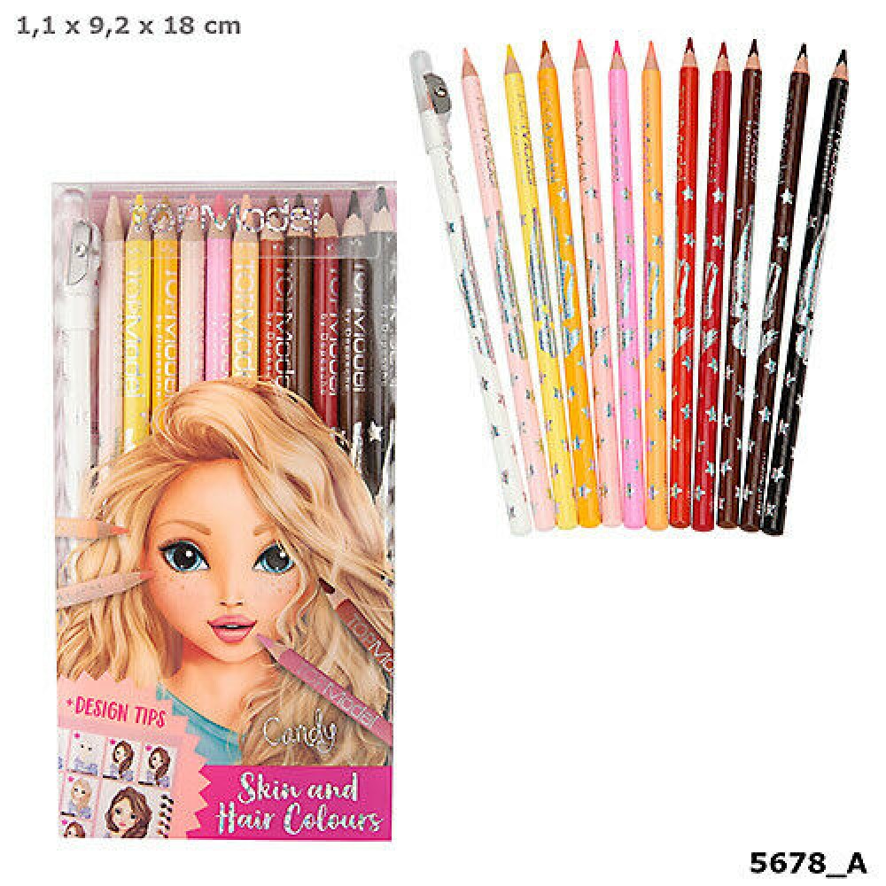 TOP MODEL COLOURED PENCİL SET