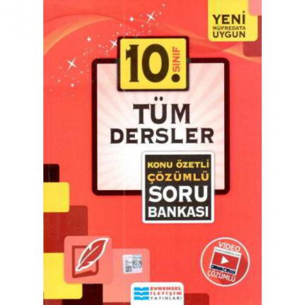 EVRENSEL 10. SINIF TÜM DERSLER KONU ÖZETLİ SORU B.