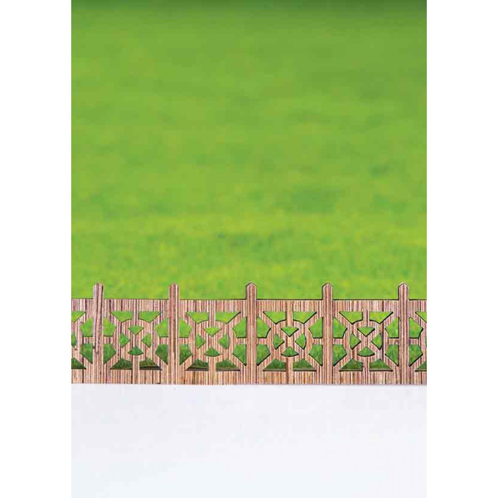 Eshel Maket Klasik Ahşap Çit --1/100--2 li