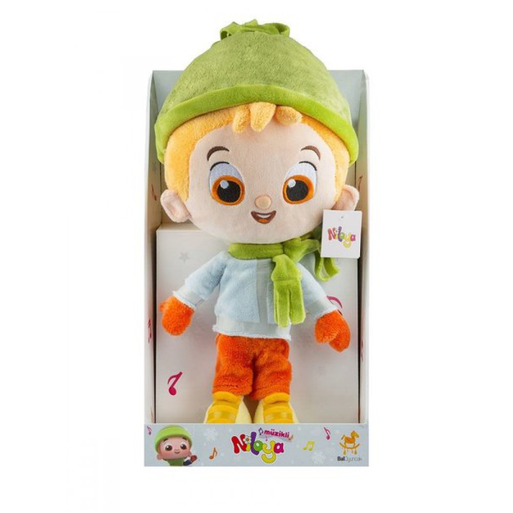 METE KIŞLIK MÜZİKLİ PELUŞ BEBEK 35cm - 55101