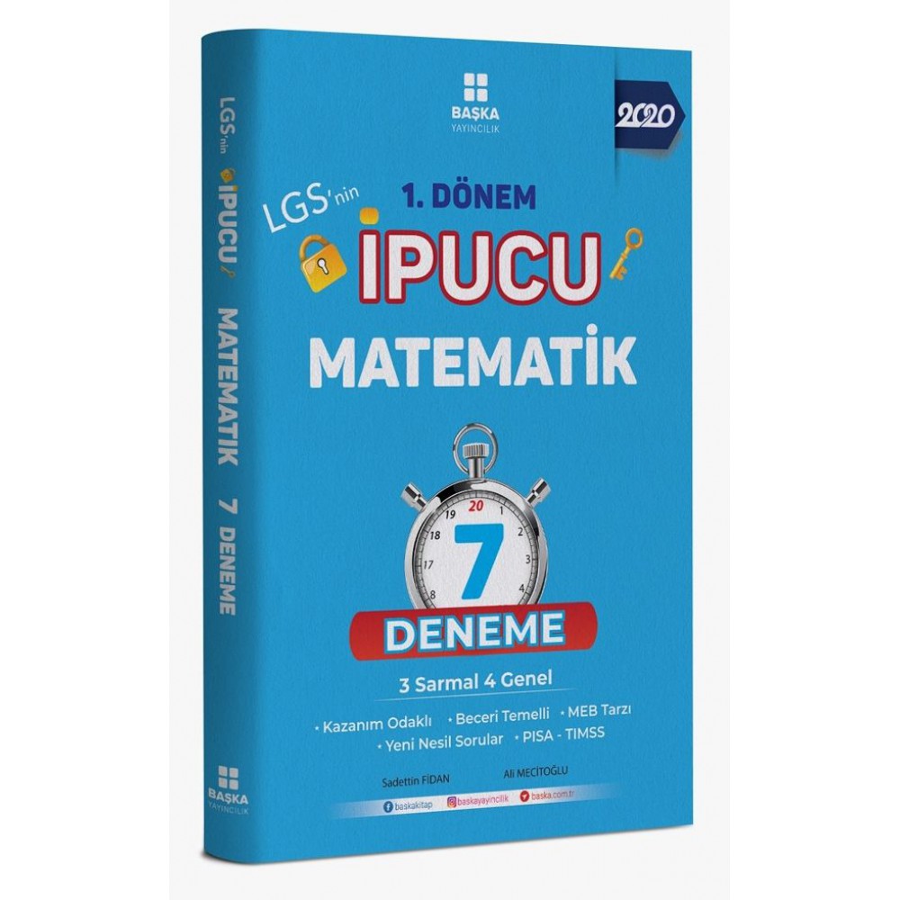 BAŞKA 8.SINIF 1.DÖNEM İPUCU MATEMATİK 7 DENEME