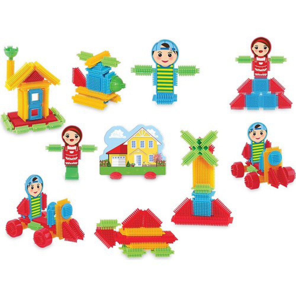 DEDE KAKTÜS BLOKLAR KOVA 80 PARÇA 03316