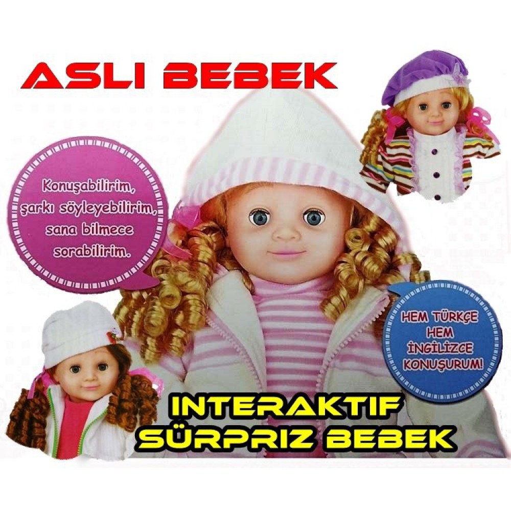 VARDEM KUTUDA TÜRKÇE KONUŞAN İNTERAKTİF ASLI BEBEK 68020