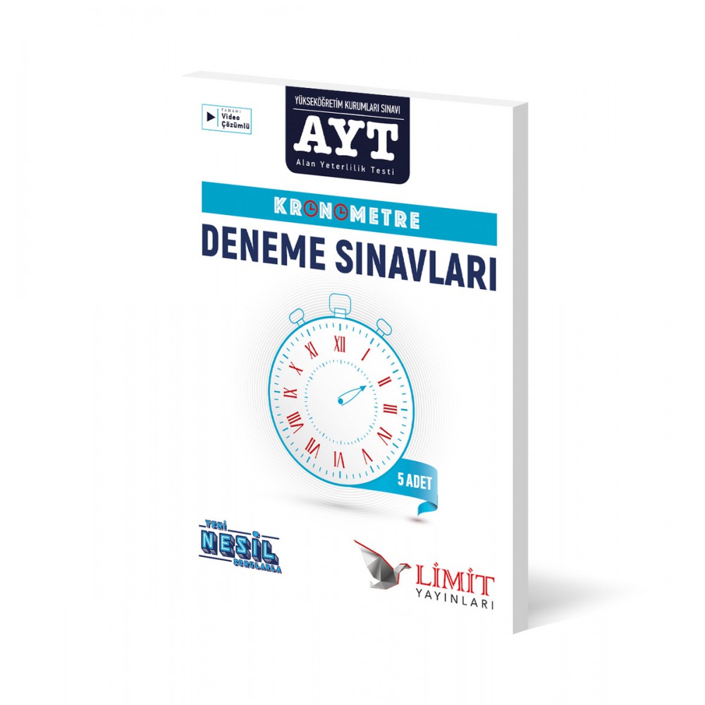 LİMİT AYT KRONOMETRİ DENEME SINAVLARI