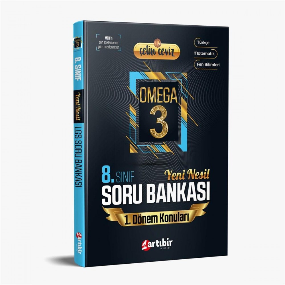 ARTIBİR 8.SINIF 1.DÖNEM OMEGA 3 SORU BANKASI