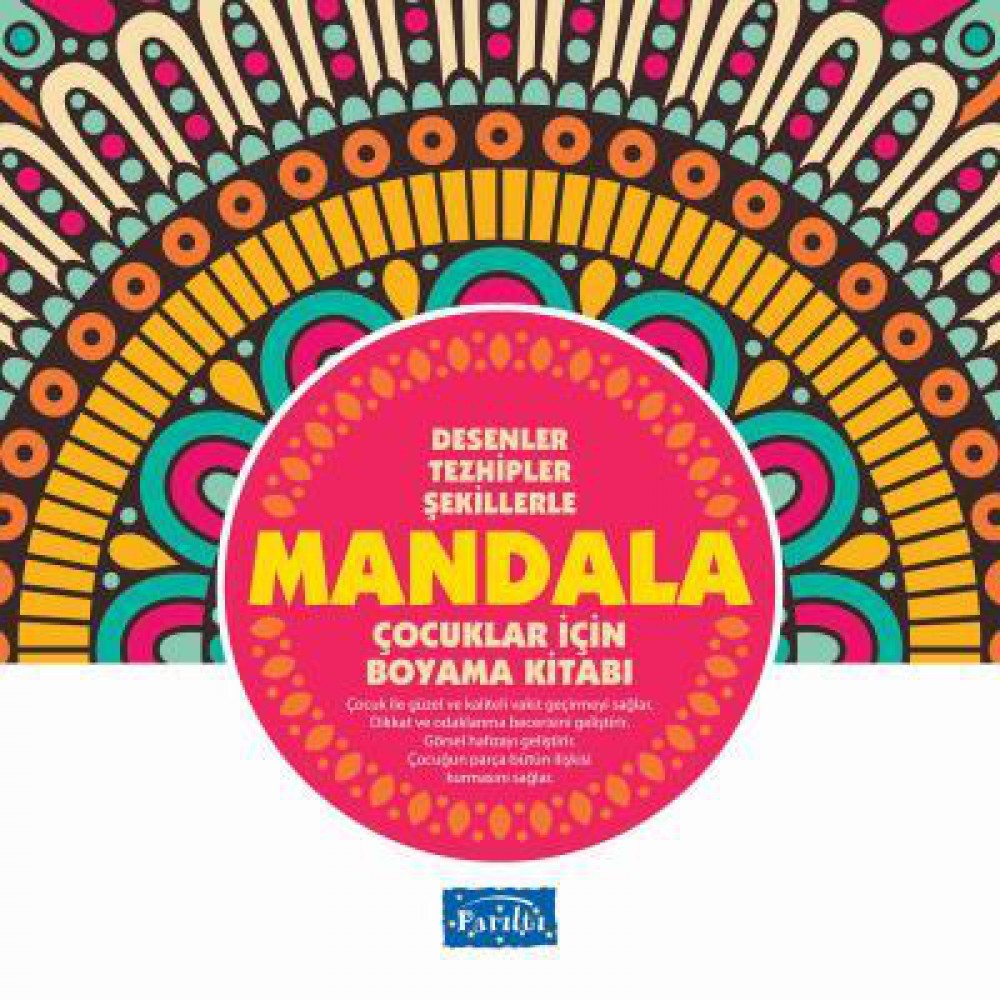ÇOCUKLAR İÇİN MANDALA-PEMBE