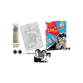 KUM TOYS LİNOL BASKI  SET